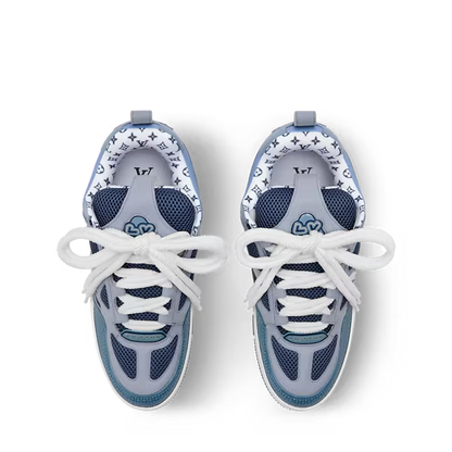 Men's Louis Vuitton Trainer Blue Sneakers