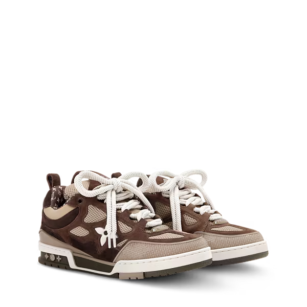 Men's Louis Vuitton Trainer Marron Sneakers