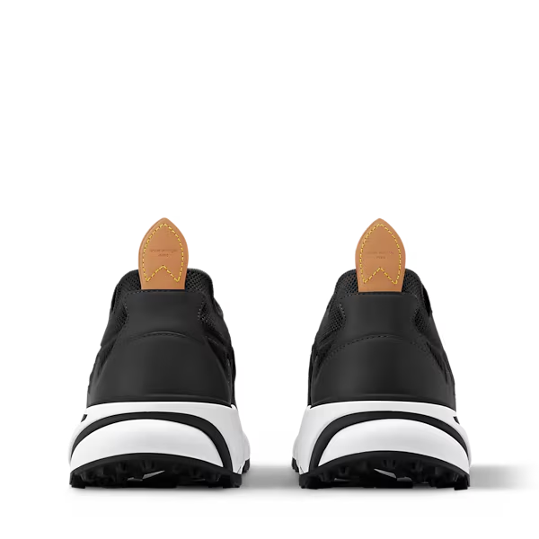 Men's Louis Vuitton Tatic Black White Sneakers