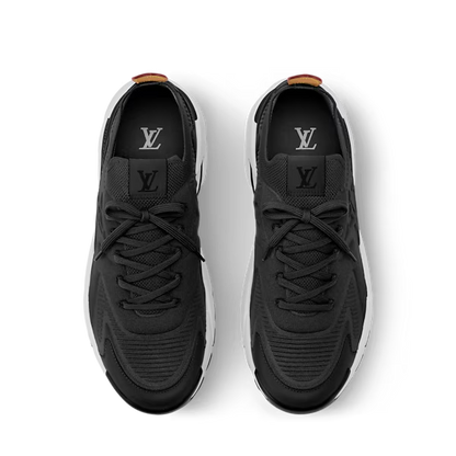 Men's Louis Vuitton Tatic Black White Sneakers