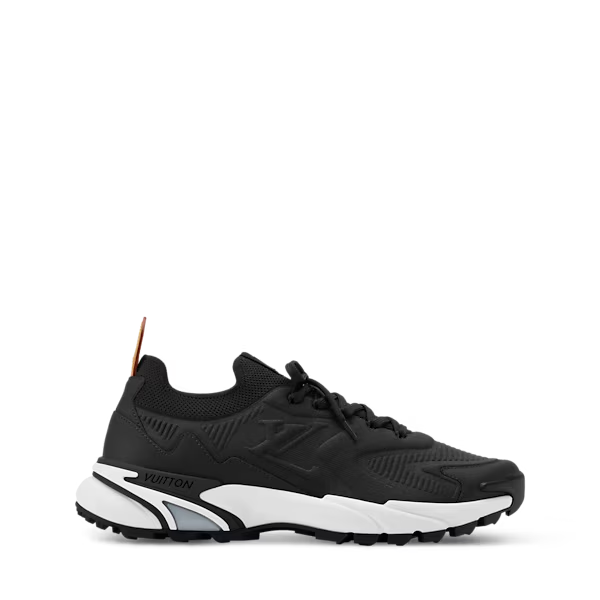Men's Louis Vuitton Tatic Black White Sneakers