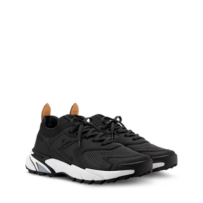 Men's Louis Vuitton Tatic Black White Sneakers