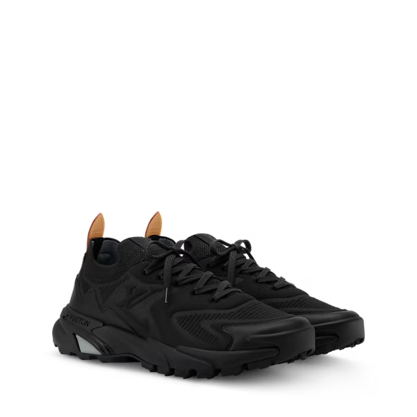 Men's Louis Vuitton Tatic Knit Black Sneakers