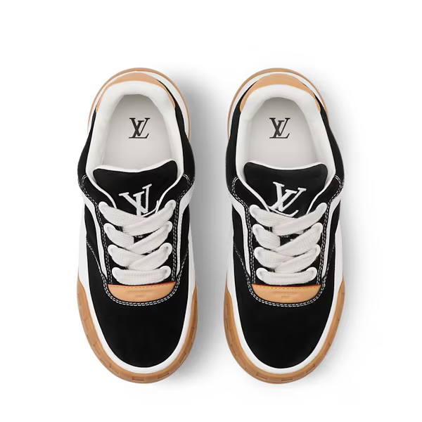 Men's Louis Vuitton Tilted Black Sneakers