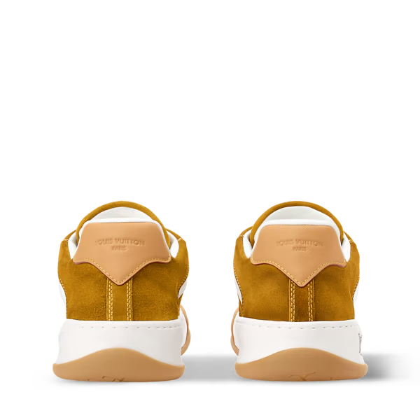 Men's Louis Vuitton Tilted Cognac Sneakers