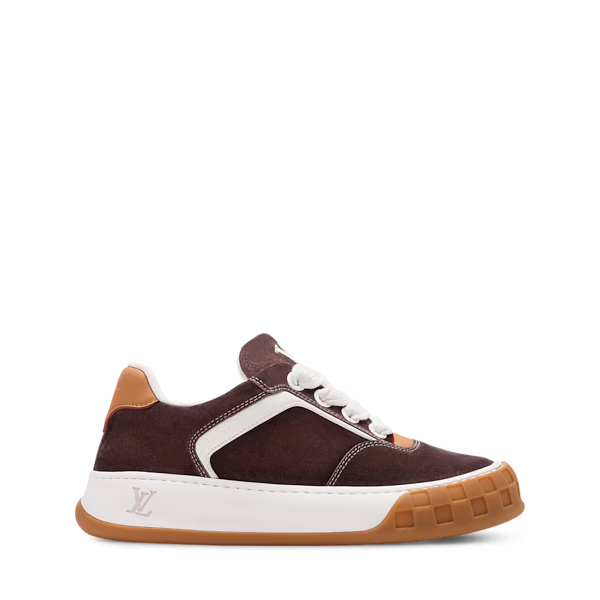 Men's Louis Vuitton Tilted Brown Sneakers