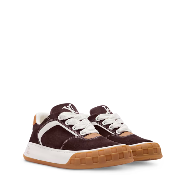 Men's Louis Vuitton Tilted Brown Sneakers