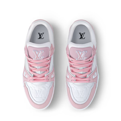 Men's Louis Vuitton Trainer Pink Sneakers