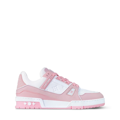 Men's Louis Vuitton Trainer Pink Sneakers