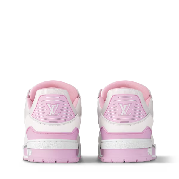 Men's Louis Vuitton Trainer Pink Sneakers