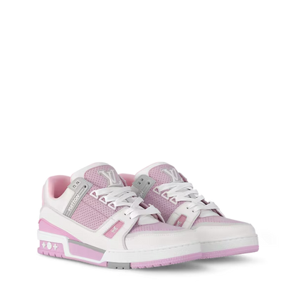 Men's Louis Vuitton Trainer Pink Sneakers