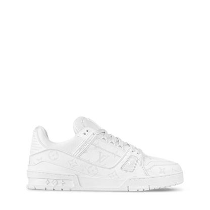 Men's Louis Vuitton Trainer White Sneakers