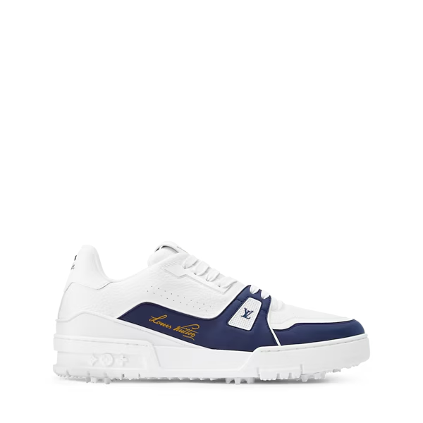 Men's Louis Vuitton Trainer Blue Sneakers