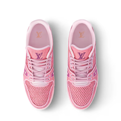Men's Louis Vuitton Trainer Rose Sneakers