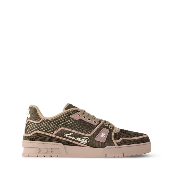 Men's Louis Vuitton Trainer Marron Sneakers