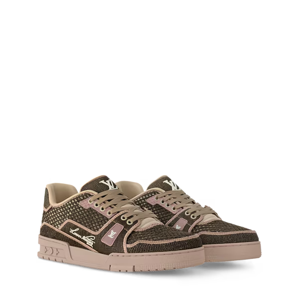 Men's Louis Vuitton Trainer Marron Sneakers