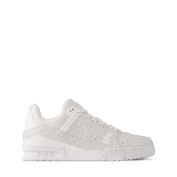 Men's Louis Vuitton Trainer White Sneakers