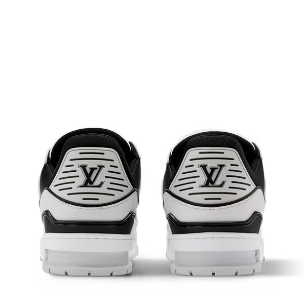 Men's Louis Vuitton Trainer White Black Sneakers