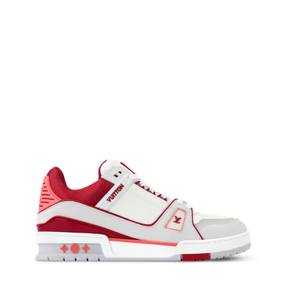 Men's Louis Vuitton Trainer Red Sneakers