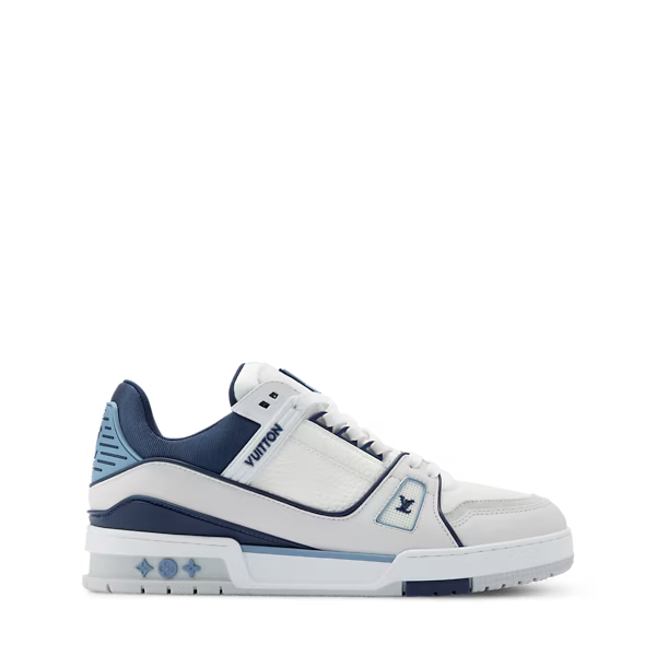 Men's Louis Vuitton Trainer Blue Sneakers