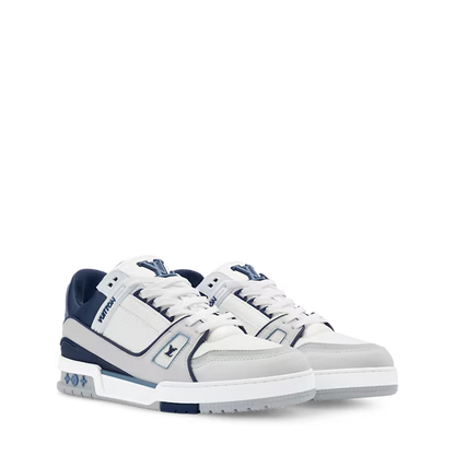 Men's Louis Vuitton Trainer Blue Sneakers