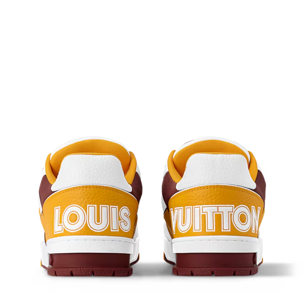 Men's Louis Vuitton Trainer Yellow Sneaker