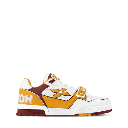 Men's Louis Vuitton Trainer Yellow Sneaker