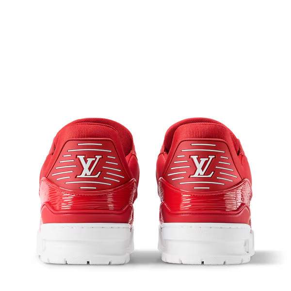 Men's Louis Vuitton Trainer Red Sneakers