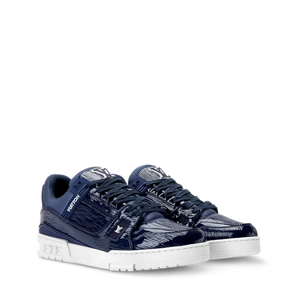 Men's Louis Vuitton Trainer Marine Sneakers