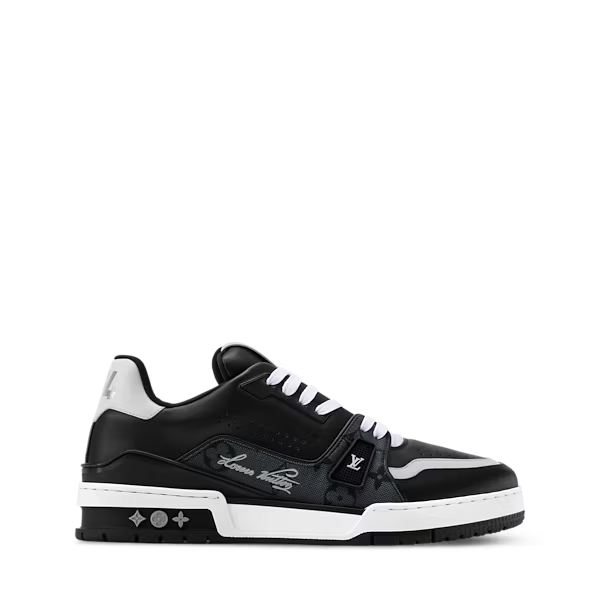 Men's Louis Vuitton Trainer Black Sneakers