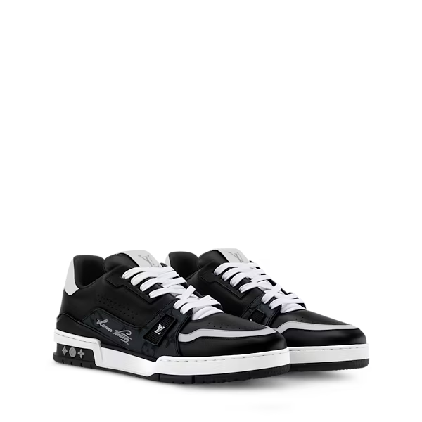 Men's Louis Vuitton Trainer Black Sneakers
