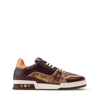 Men's Louis Vuitton Trainer Brown Sneakers