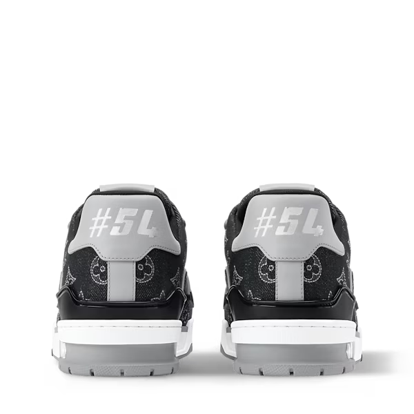 Men's Louis Vuitton Trainer Black Sneakers