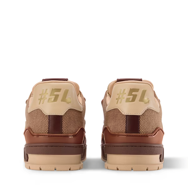 Men's Louis Vuitton Trainer Brown Sneakers