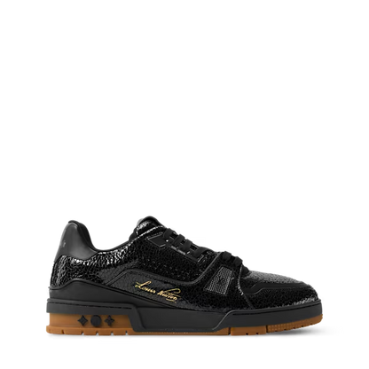 Men's Louis Vuitton Trainer Black Sneakers