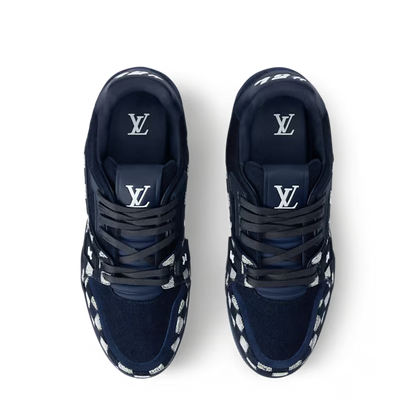 Men's Louis Vuitton Trainer Blue Sneakers