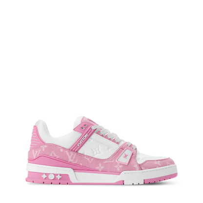 Men's Louis Vuitton Trainer Pink Sneakers