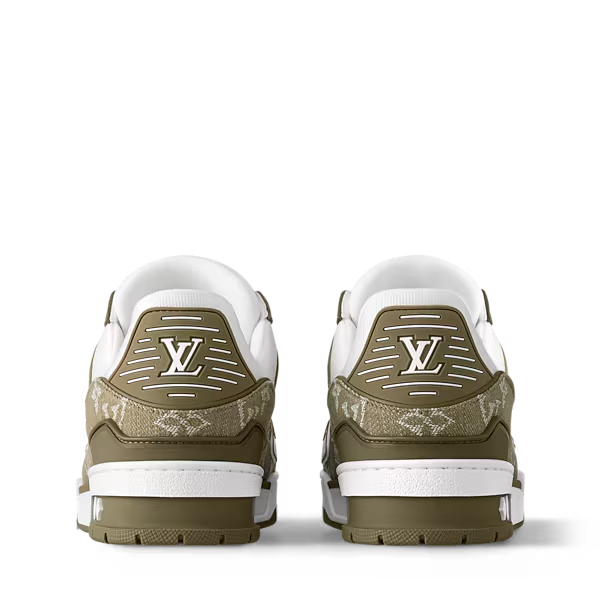 Men's Louis Vuitton Trainer Khaki Sneakers