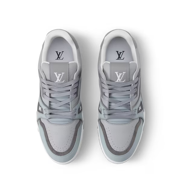 Men's Louis Vuitton Trainer Gray Sneakers