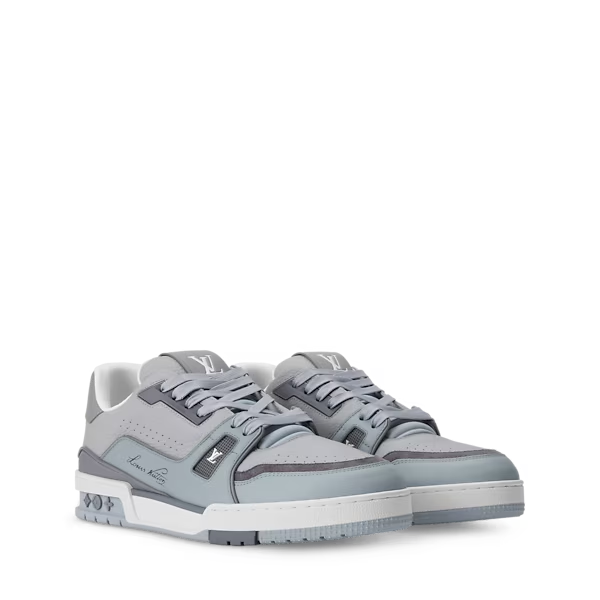 Men's Louis Vuitton Trainer Gray Sneakers