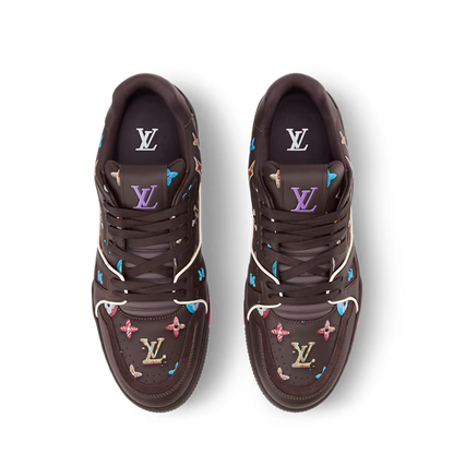 Men's Louis Vuitton Trainer Marron Sneakers