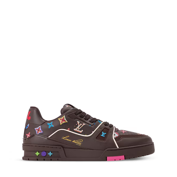 Men's Louis Vuitton Trainer Marron Sneakers