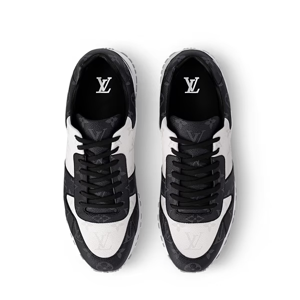 Men's Louis Vuitton Run Away Monogram Eclipse Sneakers