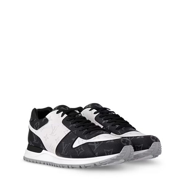 Men's Louis Vuitton Run Away Monogram Eclipse Sneakers