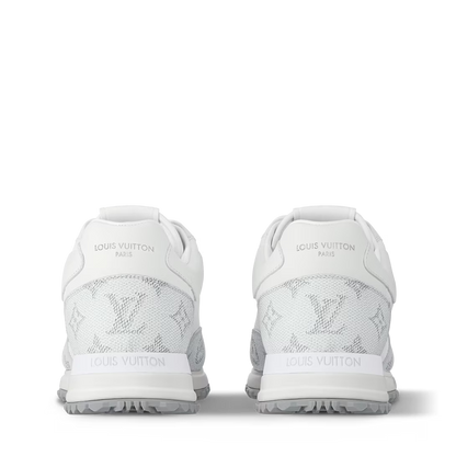 Men's Louis Vuitton Run Away White Denim Sneakers