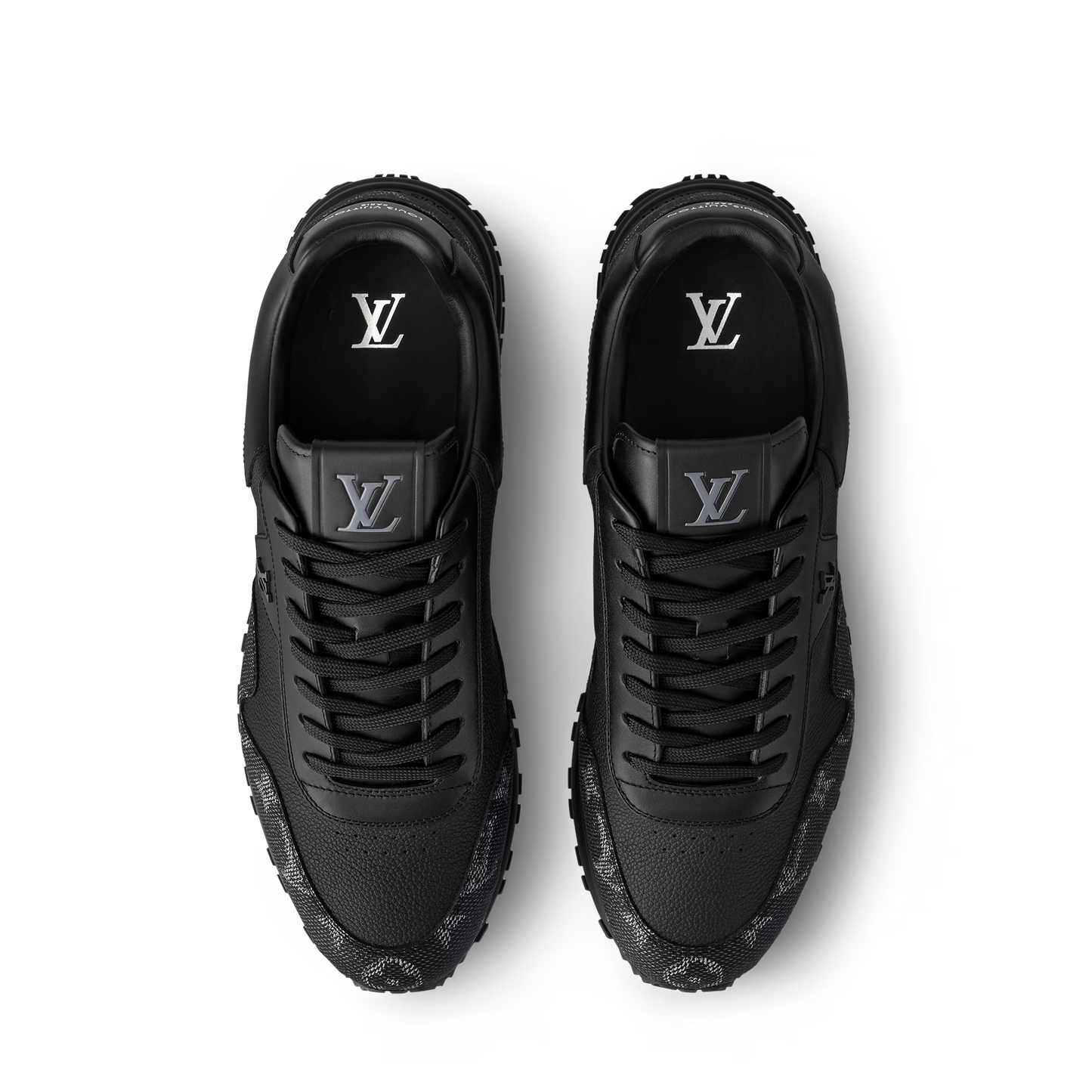 Men's Louis Vuitton Run Away Denim Sneakers