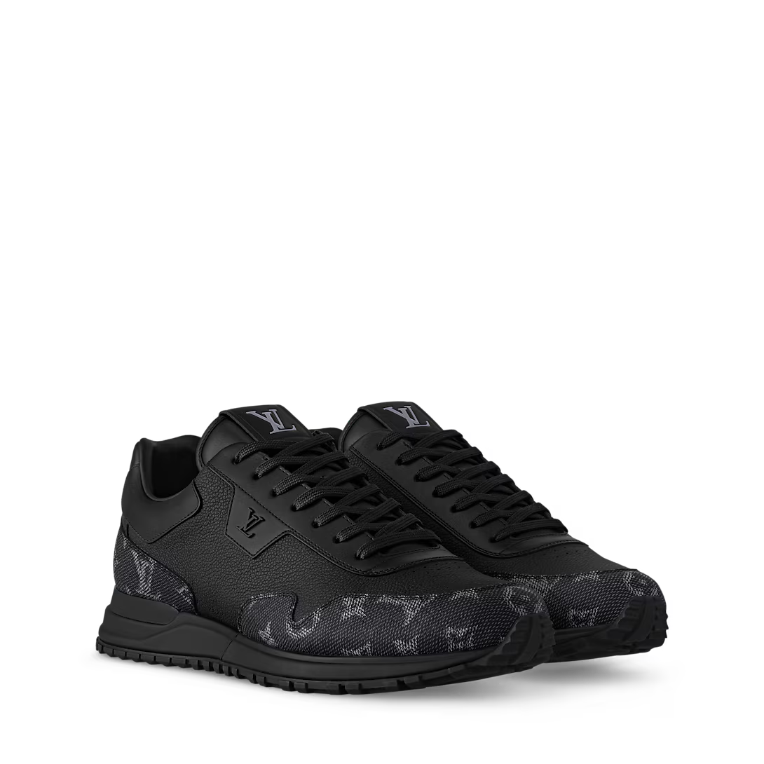 Men's Louis Vuitton Run Away Denim Sneakers
