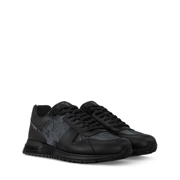 Men's Louis Vuitton Run Away Black Sneakers