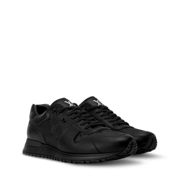 Men's Louis Vuitton Run Away Black Sneakers