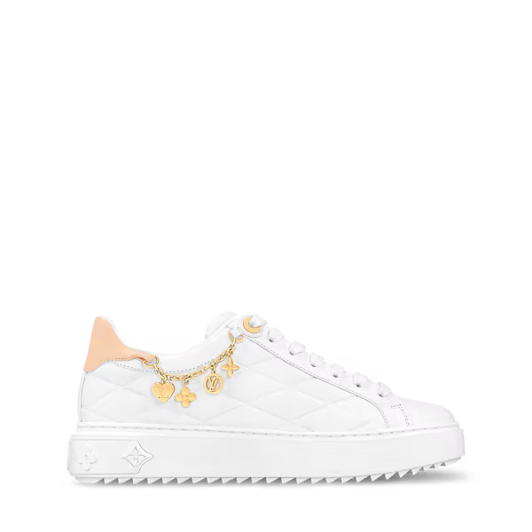 Men's Louis Vuitton Time Out White Sneakers